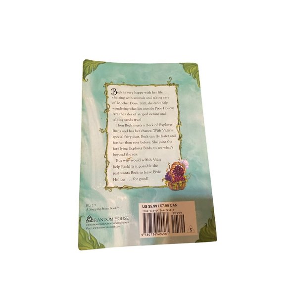AS IS Disney fairies series beck beyond the sea chapter paperback book elementar - Picture 4 of 4